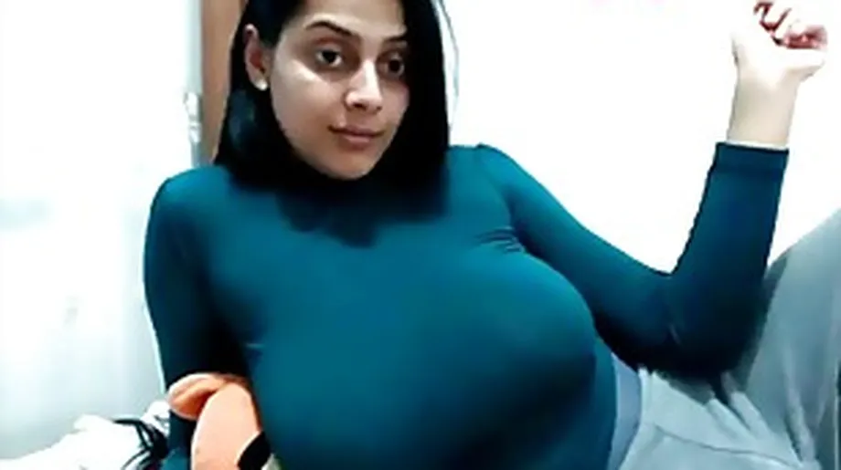 indian with huge big natural boobs